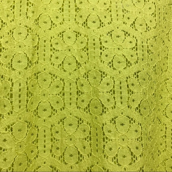 Ruby Rd Favorites Bold Lace Button V Neck Blouse - Picture 7 of 8